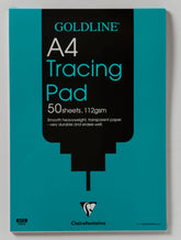 Clairefontaine Goldline Heavyweight A4 Tracing Pad 112gsm 50 Sheets - GPT3A4Z